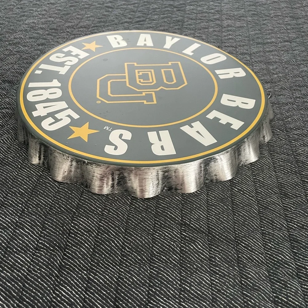 Baylor Bears Bottle Cap Wall Decor